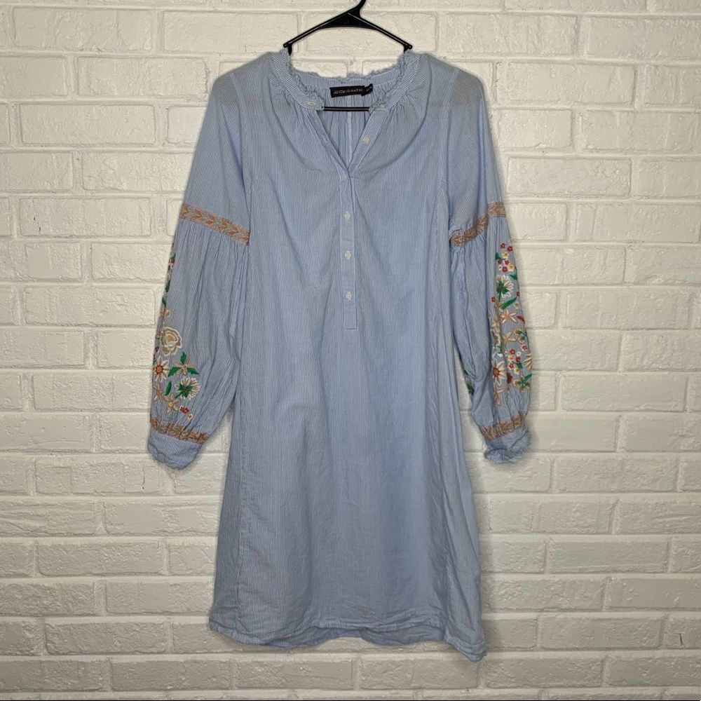 Antik‎ Batik Frida Embroidered Tunic Dress XS - Picture 1 of 7
